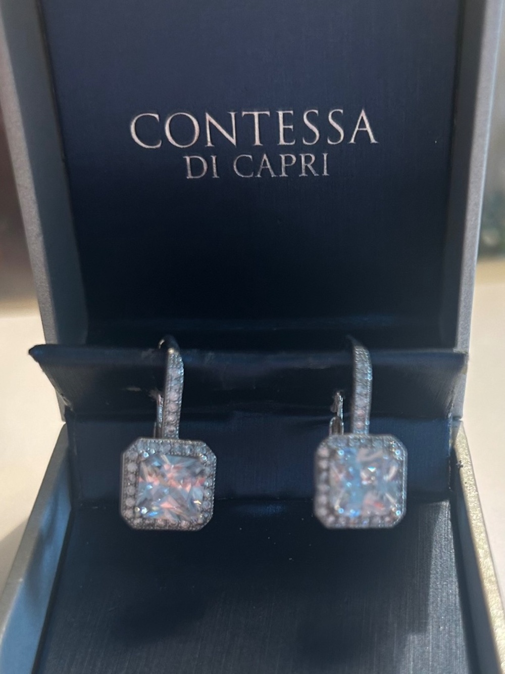 Contessa di Capri CZ Earrings